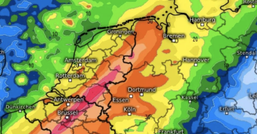 Aangepast weerbericht: Blijf thuis als dat mogelijk is