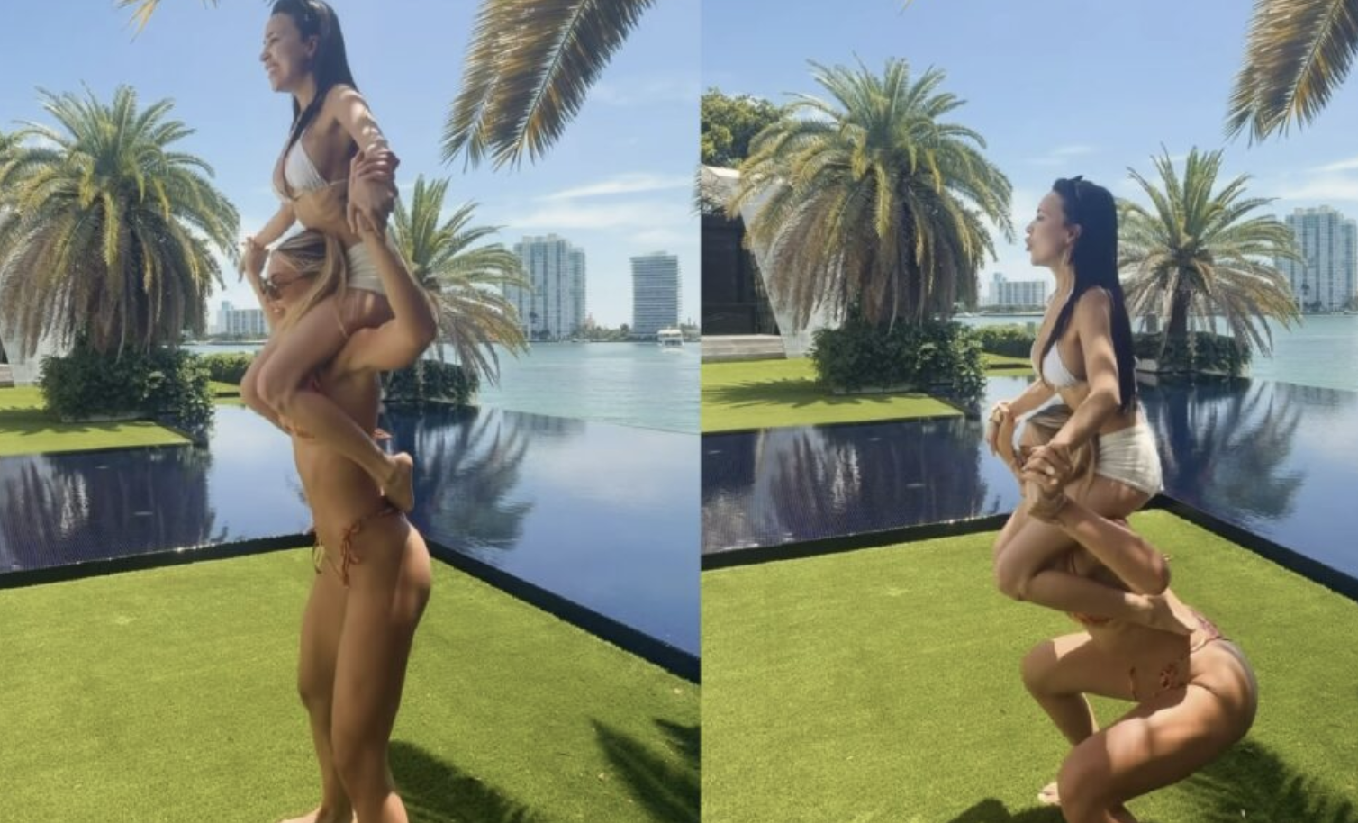 Jutta Leerdam laat monden openvallen met gewaagde fitnessstunt in bikini