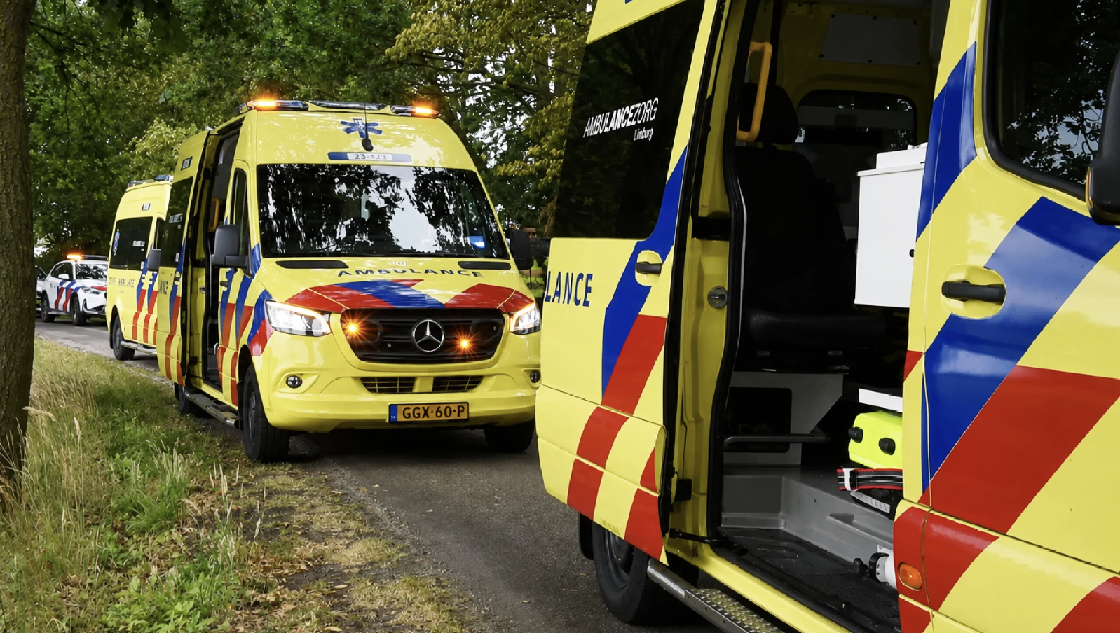 Mogelijke straatrace loopt vreselijk af voor vier jongeren in Noord-Brabantse Eerde