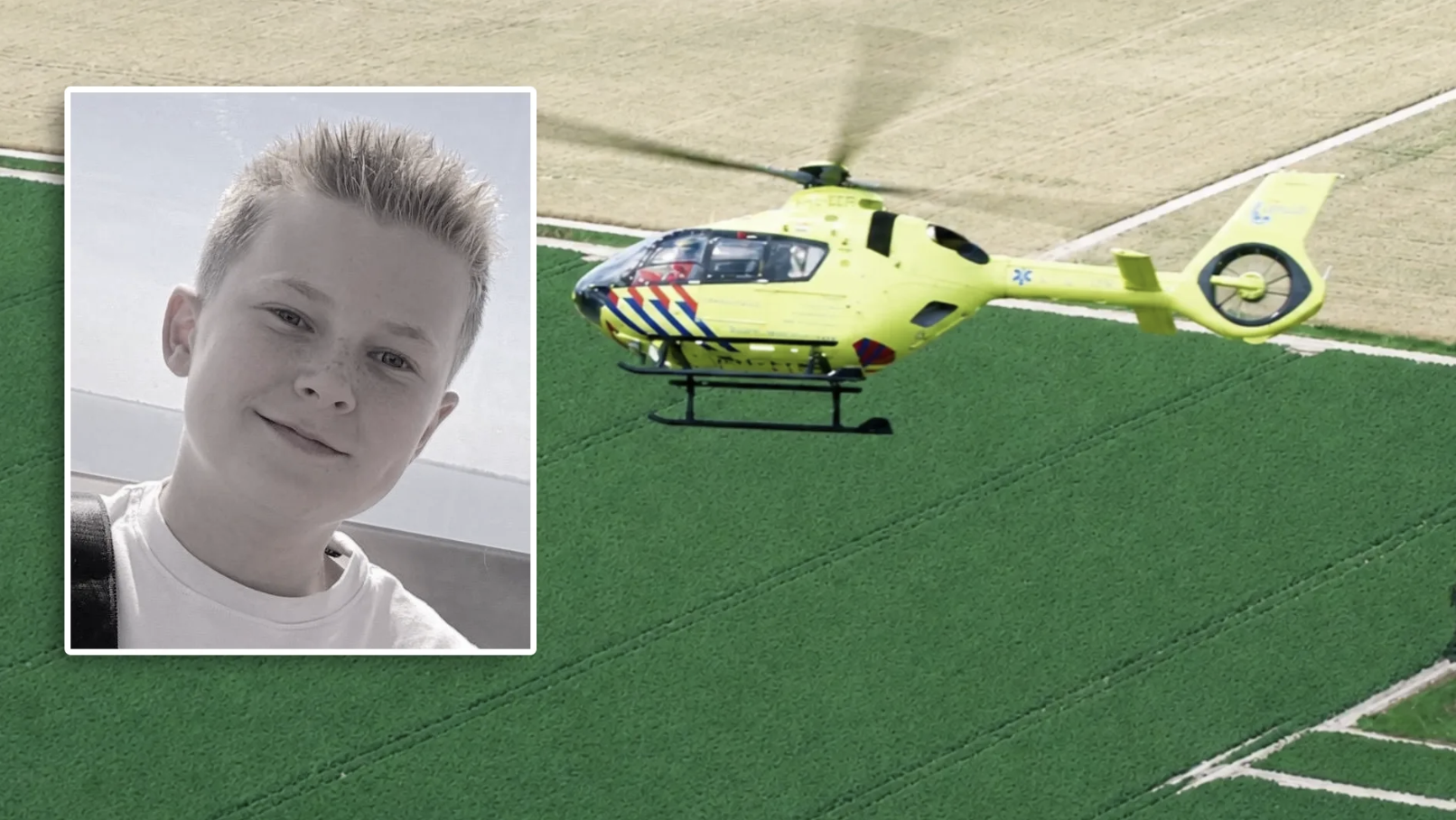 Vreselijk drama: Finn van Dalen (13) uit Hoorn overleden